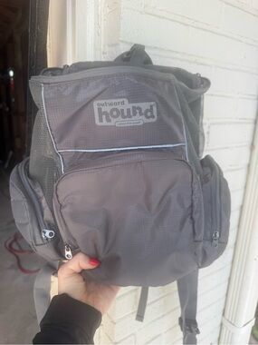 Outward Hound Gray Men’s Daypack Backpack